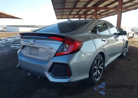 2017 Honda Civic Si из США, поврежденный, VIN 2HGFC1E54HH700494